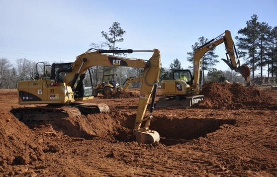 excavator heavy machine