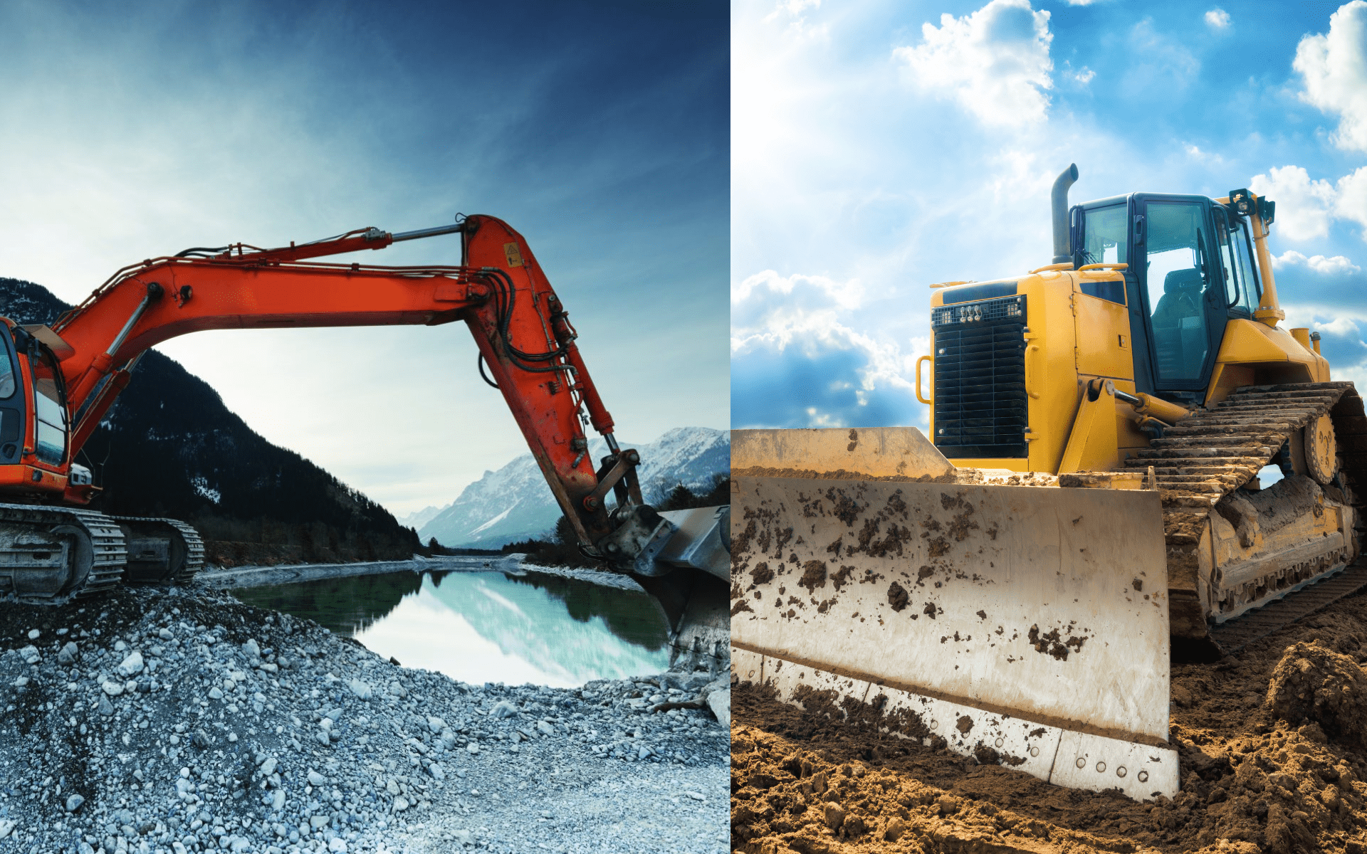 Read more about the article Comparing Excavators vs Bulldozers