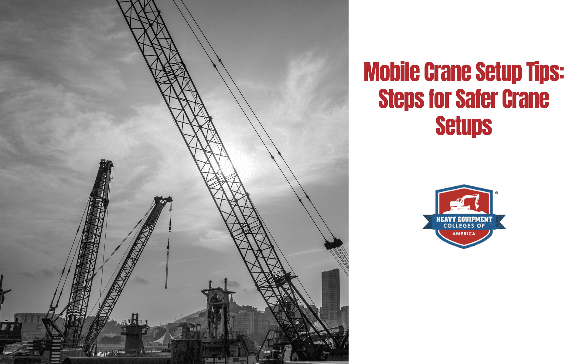 Read more about the article Mobile Crane Setup Tips: Steps for Safer Crane Setups