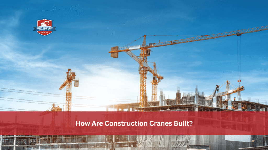 How Are Construction Cranes Built