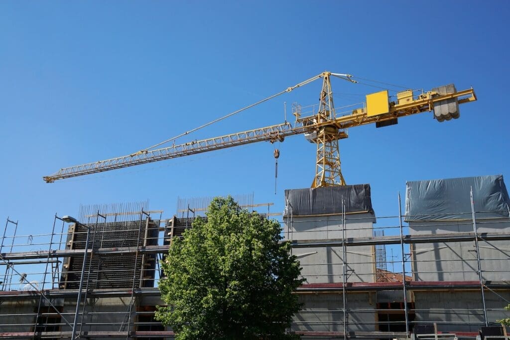 Tower Crane at construction site
