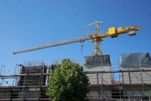 Tower Crane at construction site