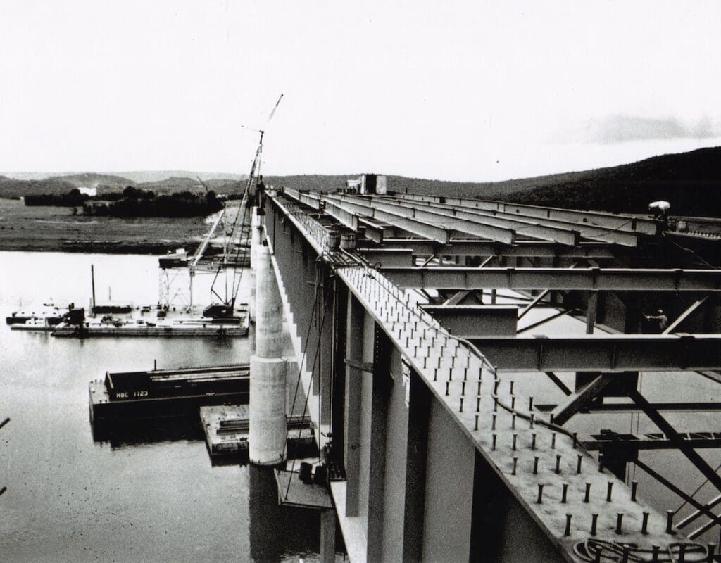 Archive photo of National Interstate Highway Construction in the U.S.